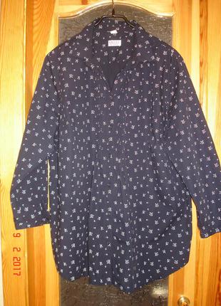 Блуза рубашка angel of style для щедрых дам