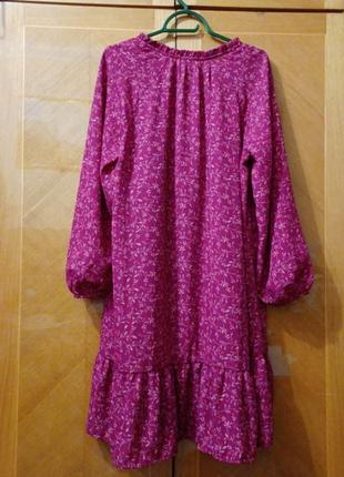 Брендовое новое красивое платье в цветашках р. хl от old navy, этно стиль2 фото