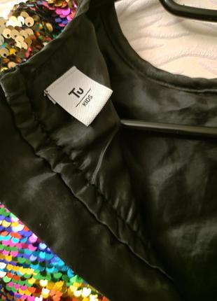 Супер платье "tu" с пайетками 6