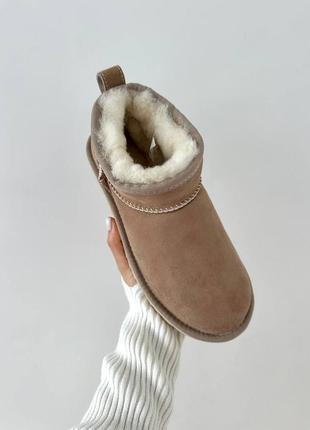 Уггі угги уги угі ugg ultra mini sand suede premium ❄️5 фото