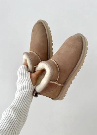 Угги угги угги угги ugg ultra mini sand suede premium ❄️1 фото