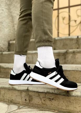 Кросівки adidas iniki balck кроссовки1 фото