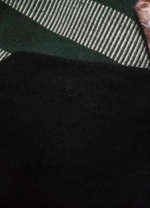 Vip!эллитная шерсть меринос черный джемпер v образный вырез (ньюанс)9 фото