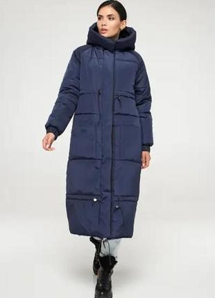 🔥пуховик жіночий зимній довгий 46 48 50 52 54 s m l xl xxl xxxl куртка пальто