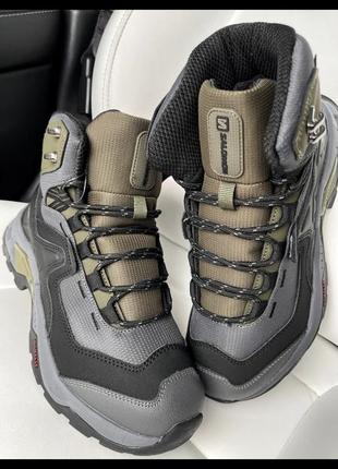 zapatilla salomon index 01 running ecologica reciclable gore-tex4 фото