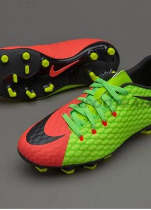 Футбольние бутси nike hypervenom phelon iii fg р.31 уст. 19.5 см.1 фото