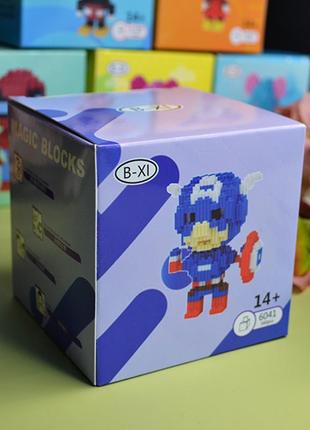 Конструктор людина америка, magic blocks, block, человек америка, лего, lego2 фото