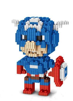 Конструктор людина америка, magic blocks, block, человек америка, лего, lego4 фото