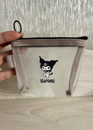 Косметичка кошелек kuromi hello kitty