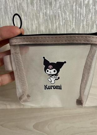 Косметичка кошелек kuromi hello kitty2 фото