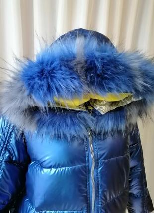 Зимова куртка з хутром8 фото