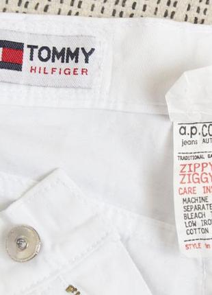 Белые джинсы скинни tommy hilfiger5 фото