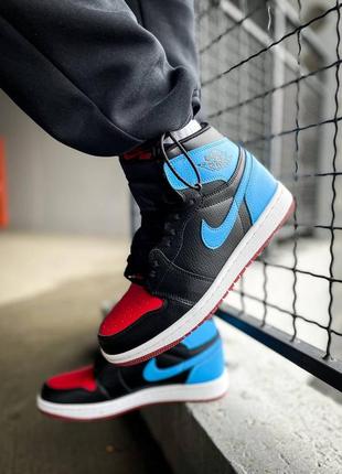 Кросівки nike air jordan 1 retro high og unc chicago