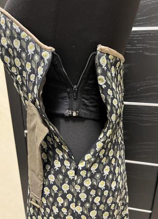 Дизайнерское платье, 100% шелк, с корсетом, платье2 фото