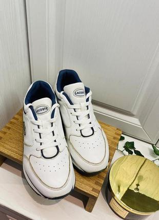 Кроссовки lacoste 39 р 24,5 см original8 фото