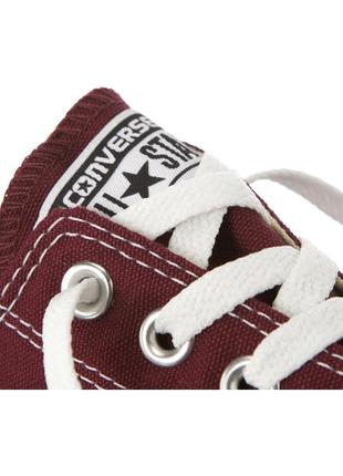 Кеды converse all stars bordeaux low m9691 (бордовые) 357 фото