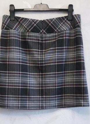 Стильнай тёплая юбка, 48?-50-52?, материал по типу кашемира, s.oliver3 фото