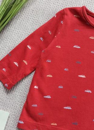 Дитячий реглан лонгслів кофтинка 0-3міс футболка з довгим рукавом для новонародженого хлопчика малюк2 фото