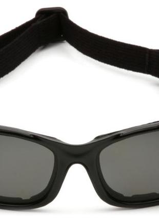 Защитные очки с поляризацией pyramex pmxcel polarized (gray) anti-fog, серые3 фото