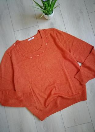 Полушерстяная кофта джемпер полувер свитер1 фото
