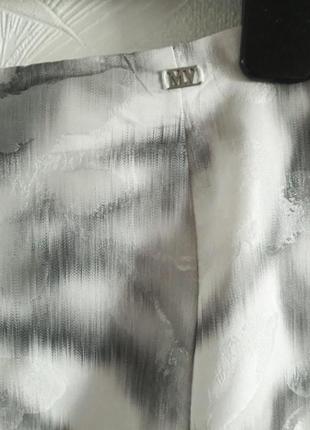 Шикарная юбка оригинального дизайна, 46?-48-50?, искусственный шёлк, morena rosa8 фото