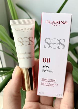 Clarins sos primer 00 основа для макіяжу