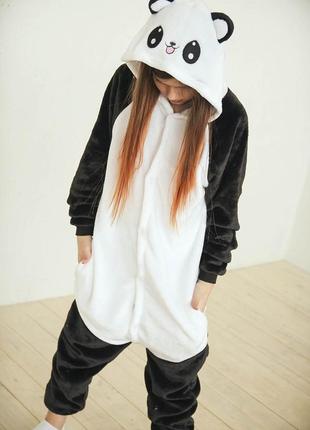 Кигуруми панда веселая панда пижама панда кигуруми пижама пижама