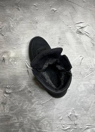 Зимние ботинки the north face из высококачественного натурального нубука7 фото
