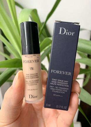 Dior forever teint tenue 24h тональная основа