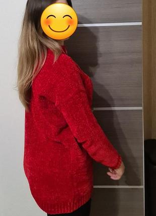 Червоний светр, кофта george2 фото