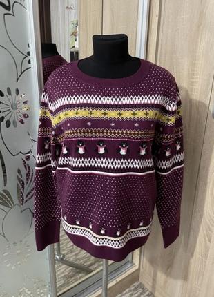 Новый новогодний свитер