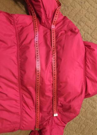 Куртка красная oodji размер s зимняя демисезонн синтепон5 фото