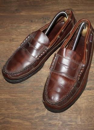 Мокасины туфли топсайдеры sebago