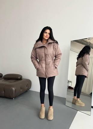 Женская зимняя куртка до -30⁰☃️❄️5 фото