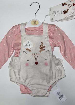 Комплект новорічний для дівчинки