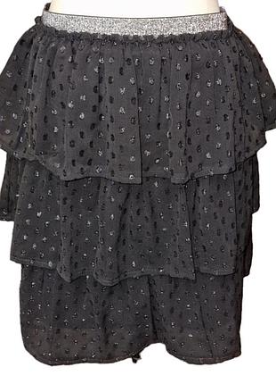 Нарядная юбка с оборками