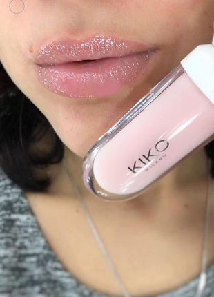 Бальзам-блеск для увеличения объема губ kiko milano lip volume kiko milano9 фото