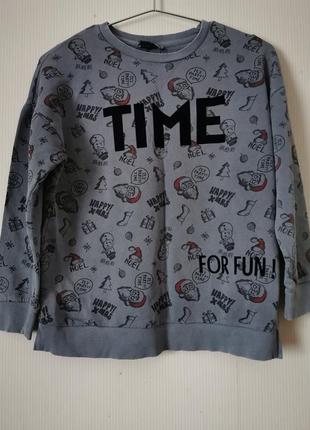 Новый свитшот от zara, испания, 140 г.