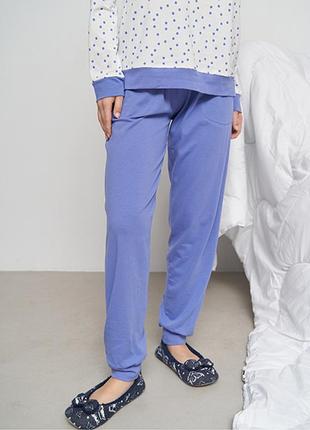 Женская пижама брюки и кофта с длинным рукавом 144992 фото