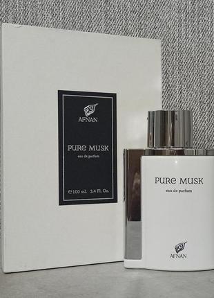 Afnan perfumes pure musk 100 мл для женщин (оригинал)