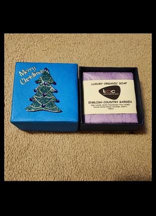 Люксовое натуральное мыло  еnglish  country garden