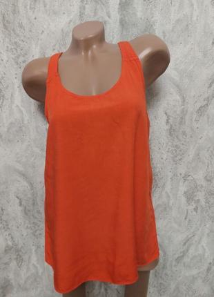 Женская майка/блуза с гарой по спинке.