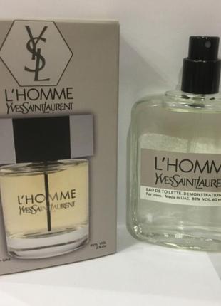 Мини-тестер duty free 60 ml yves saint laurent l'home, ив сен лоран л хом2 фото