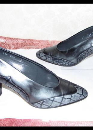 Pancaldi~роскошь туфли 100%натур кожа~италия р 36,5