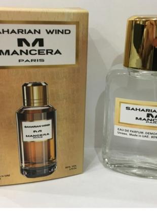 Духи унисекс тестер mancera saharian wind duty free 60 ml1 фото