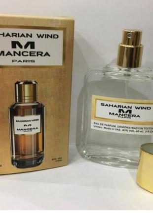 Духи унисекс тестер mancera saharian wind duty free 60 ml2 фото