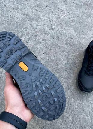 Чоловічі зимові кросівки/черевики на хутрі adidas натуральна шкіра7 фото