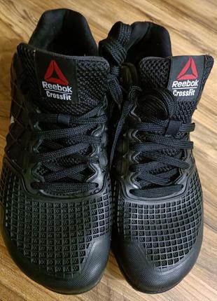 Кроссовки оригинальные reebok crossfit nano 4.0 black/gravel/steel (art.m47675) made in china1 фото