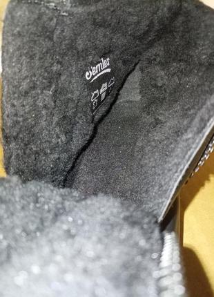 Тёплые женские ботинки semler (зима, кожа, искусственный мех, германия) #12437 фото