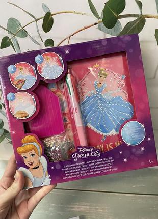 Детский подарочный набор для творчества от disney блокнот, наклейки